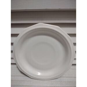 Pfaltzgraff Heritage white stoneware tea saucer plate only pointed rim